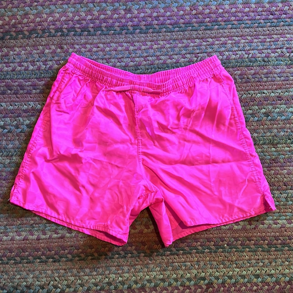 DICKS SPORTING GOODS PINK CHECKERED PULL ON SOCCER SHORTS blokecore soccer